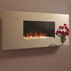 Flavel Fires Accent Mirror Hang on the Wall Electric Fire